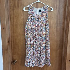 Sachin + Babi Women Size 8 Floral Sleeveless Knee Length Spring/Summer Dress